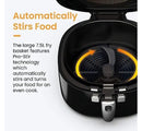 Pro Breeze Uk 7.5L Air Fryer with Food Stirring Paddle