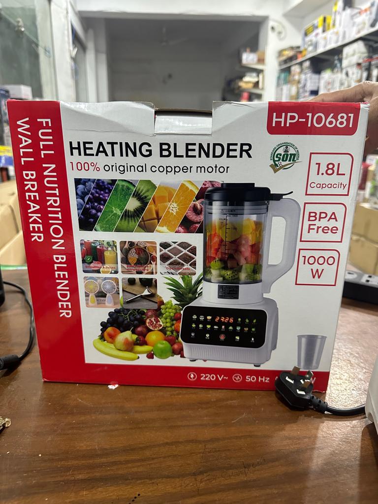 Lot Imported 1.8L Heating Blender