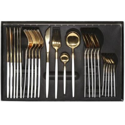 Premium 24 Pieces Cutlery Set[Heavy]