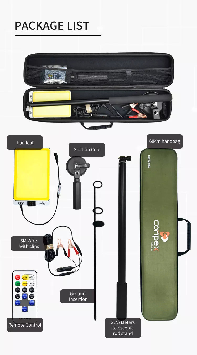 Conpex Telescopic Camping LED Light