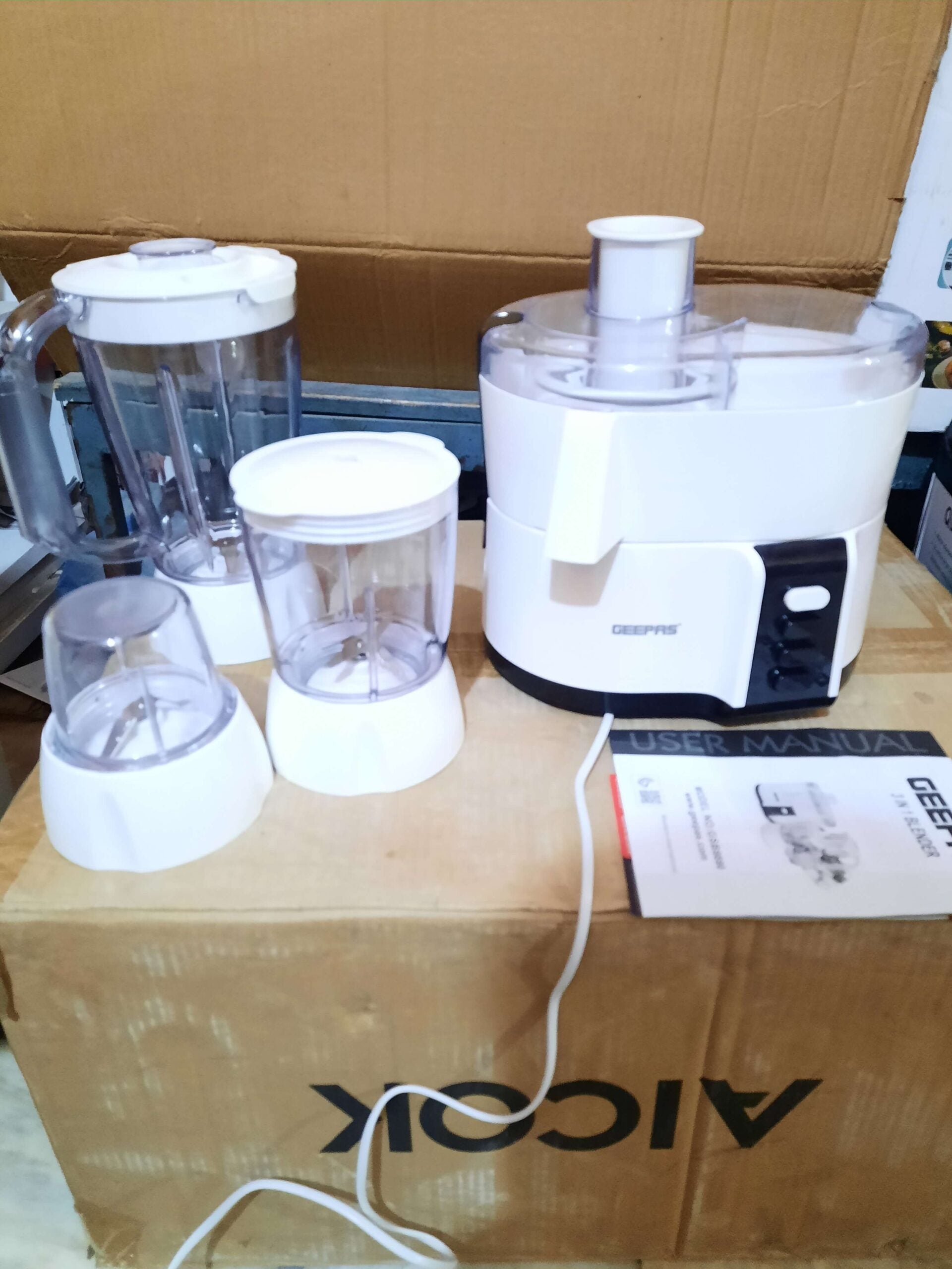 GEEPAS 4 in 1 Blender