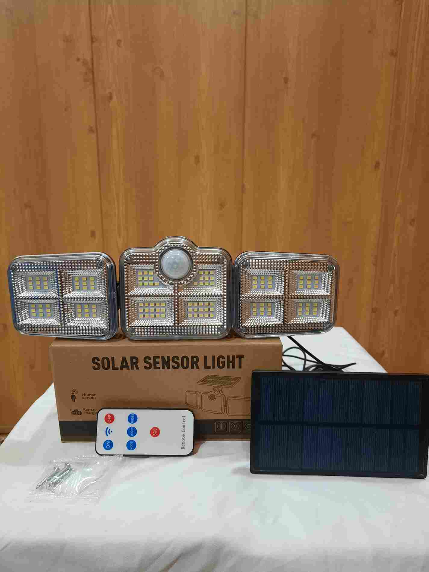 3D Solar sensor Light