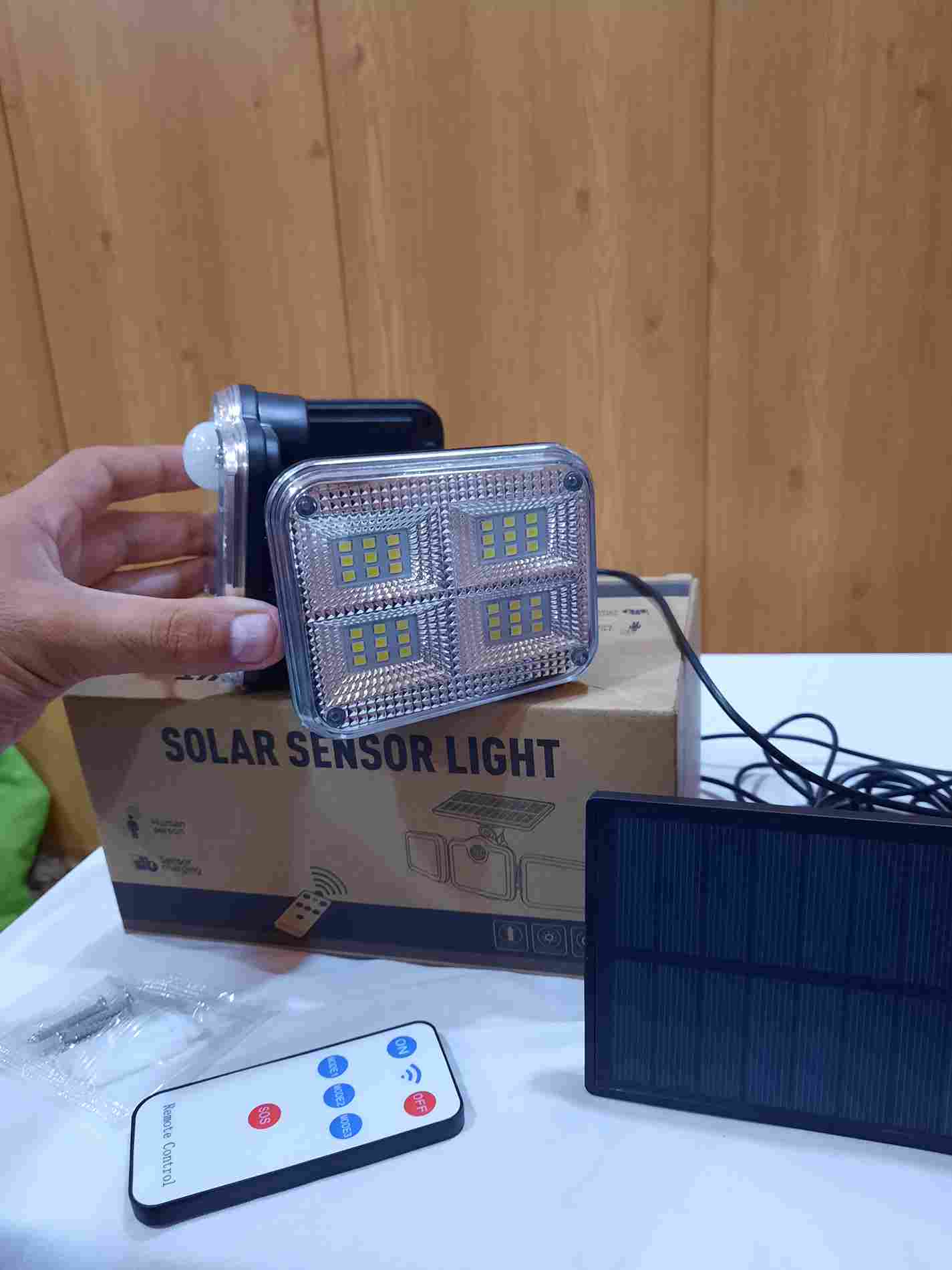 3D Solar sensor Light