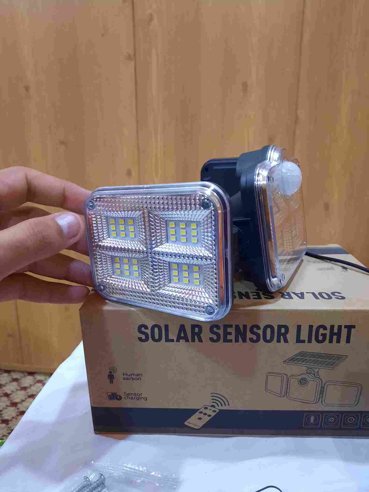 3D Solar sensor Light