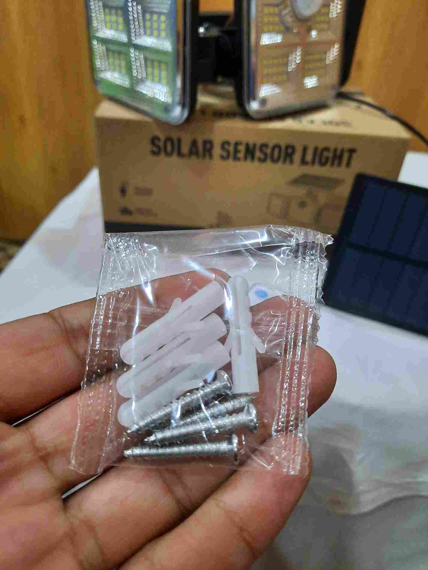 3D Solar sensor Light