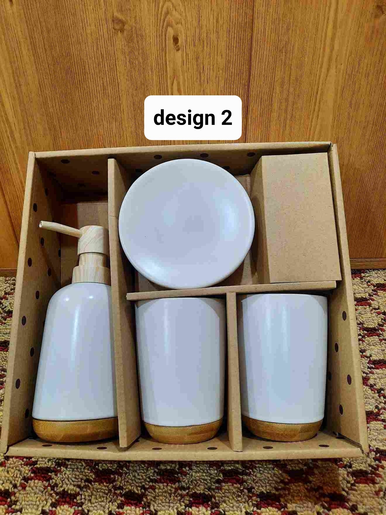 4 Pieces Bathroom Set