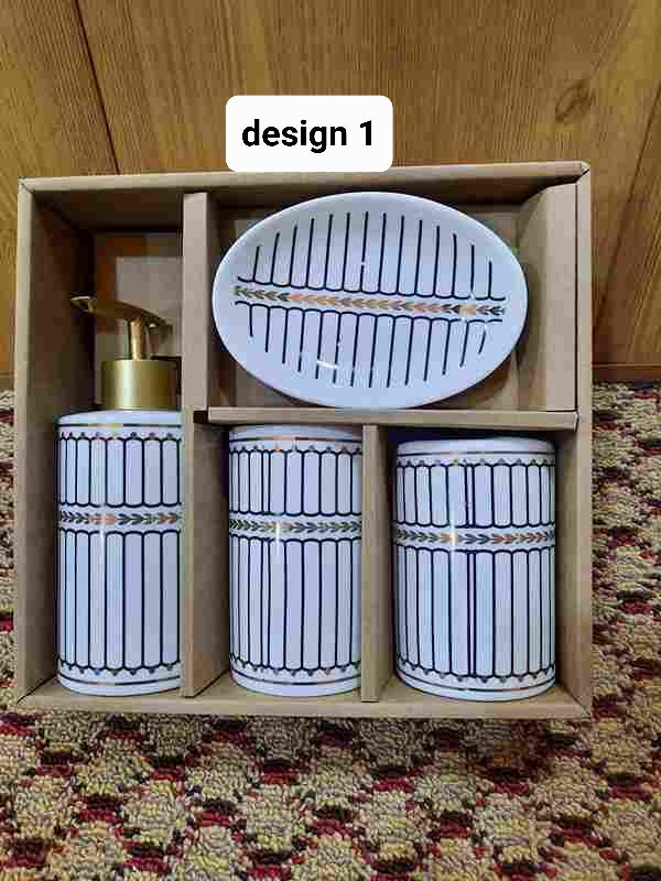 4 Pieces Bathroom Set