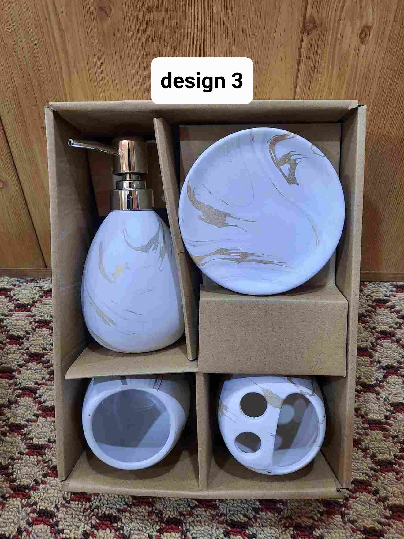 4 Pieces Bathroom Set