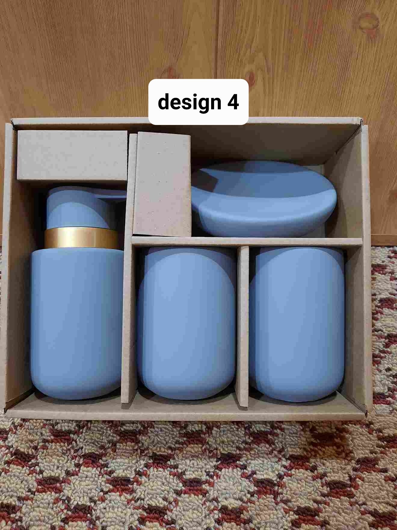 4 Pieces Bathroom Set