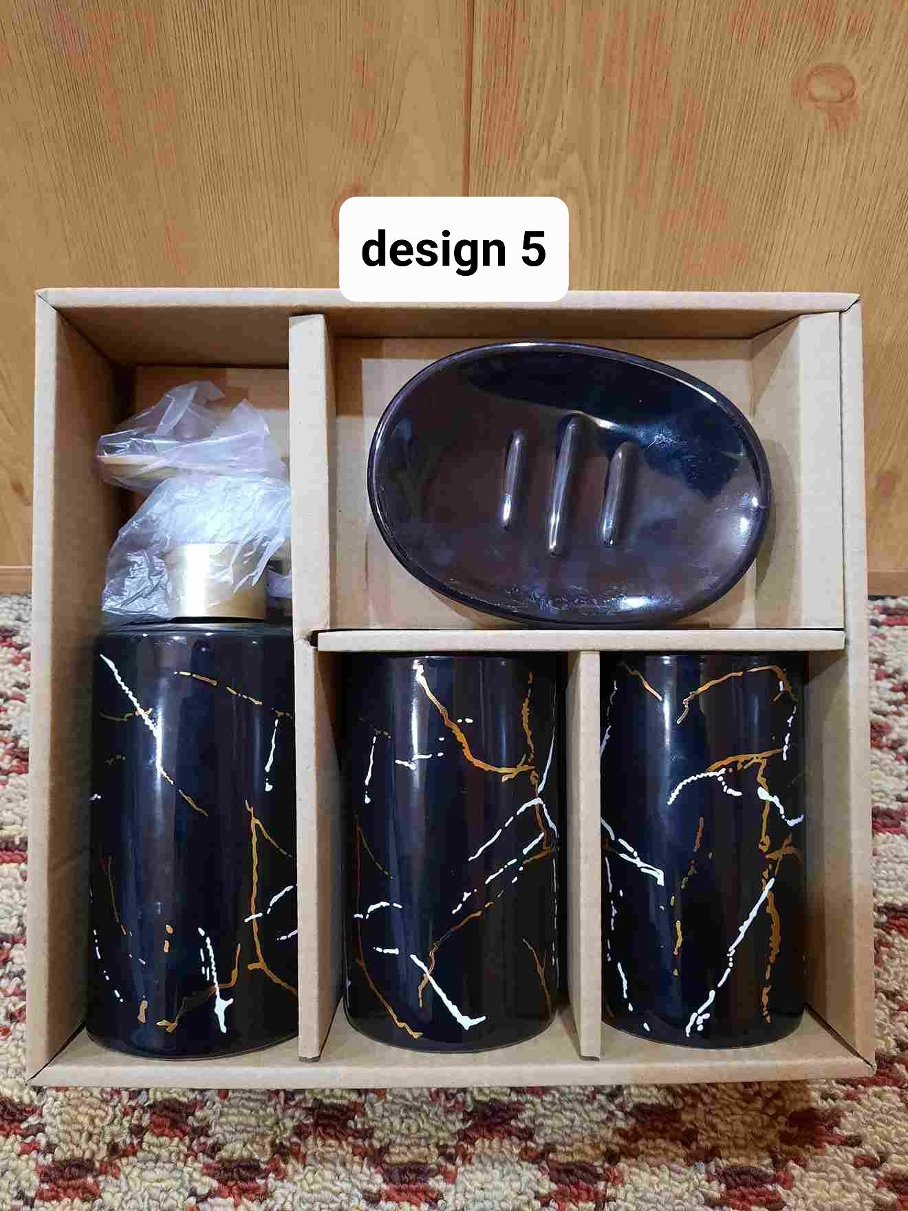 4 Pieces Bathroom Set