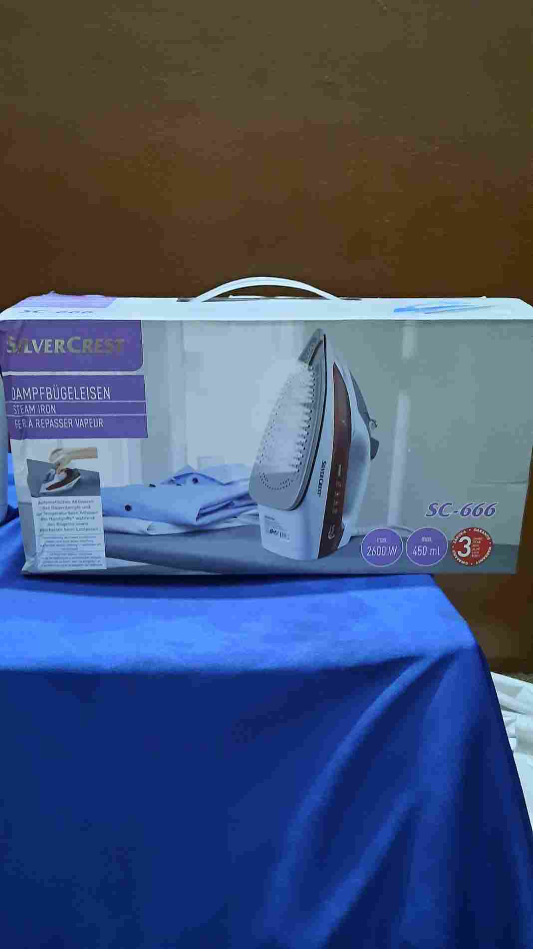 German Original Steam Iron