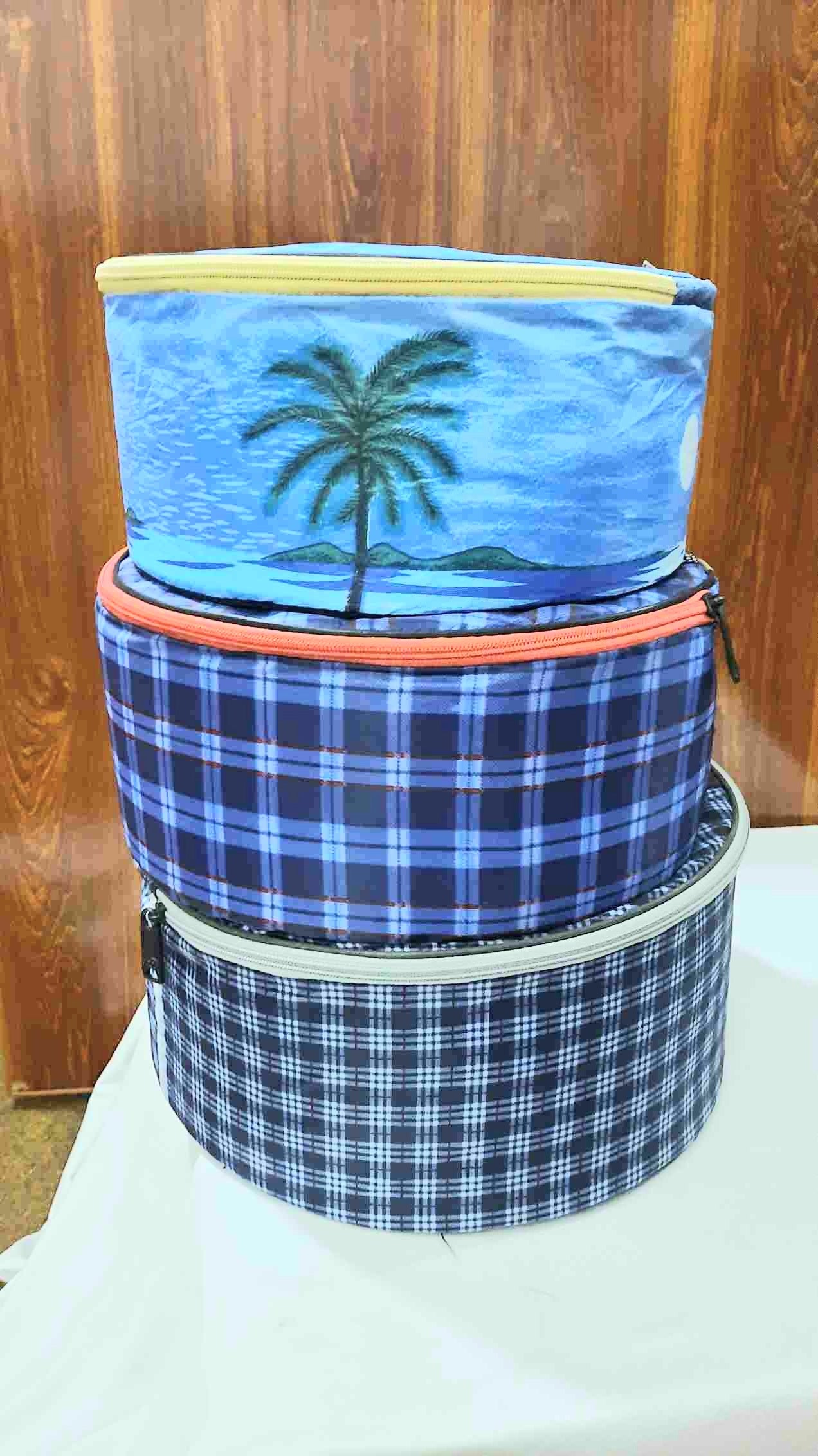 3 Pieces Double Insulated Picnic Bag