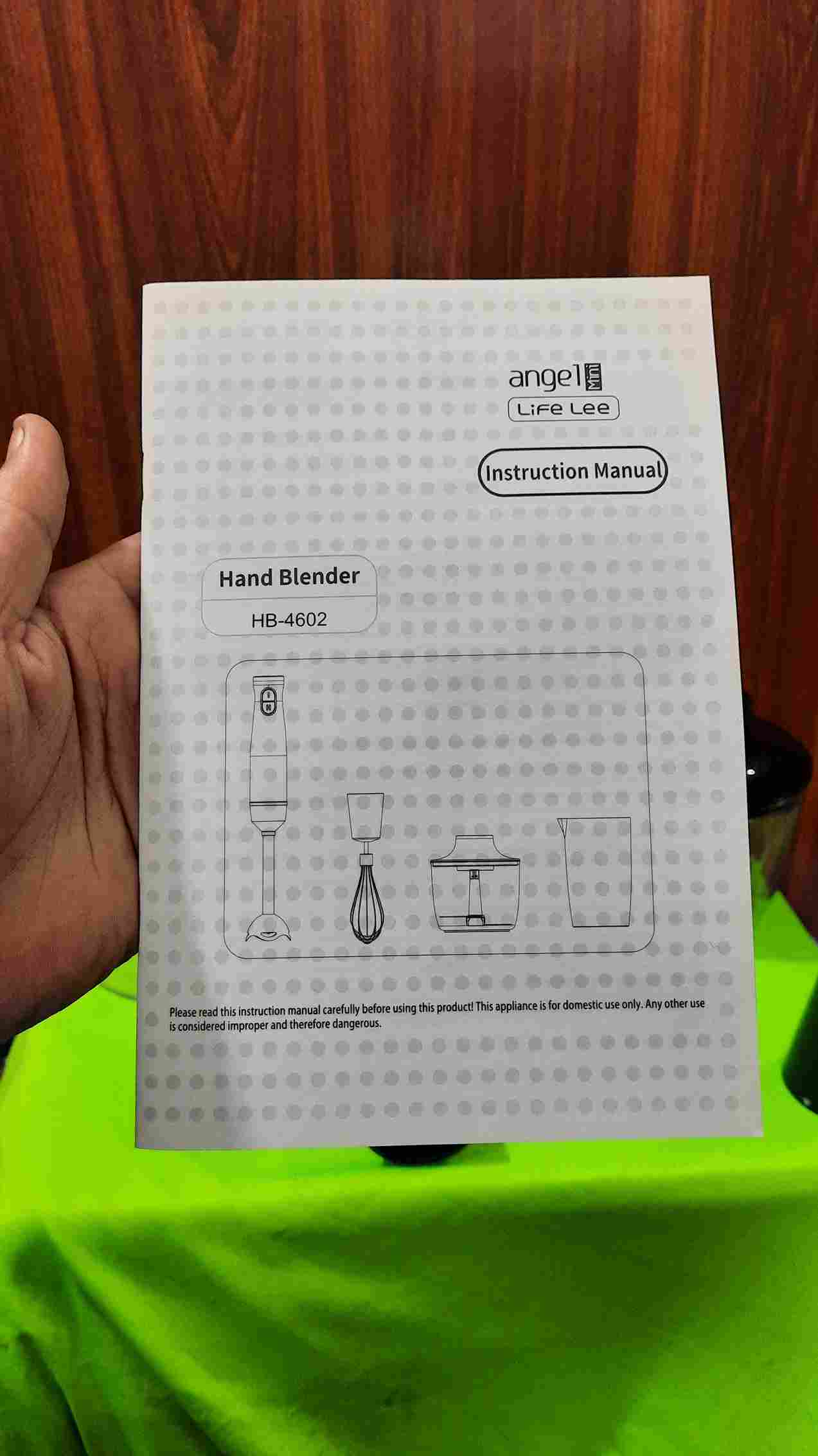 Uk Lot Imported Angel1 Original Hand Blender Set