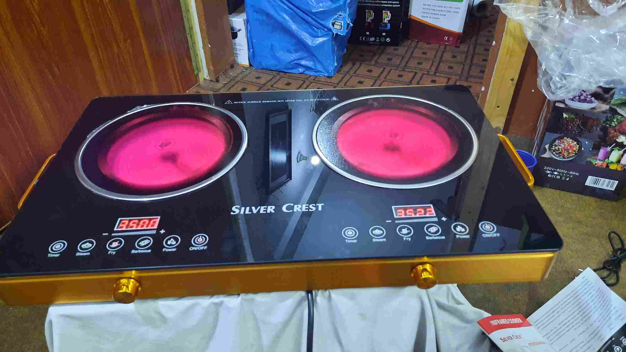 German Double Stove Hot Plate