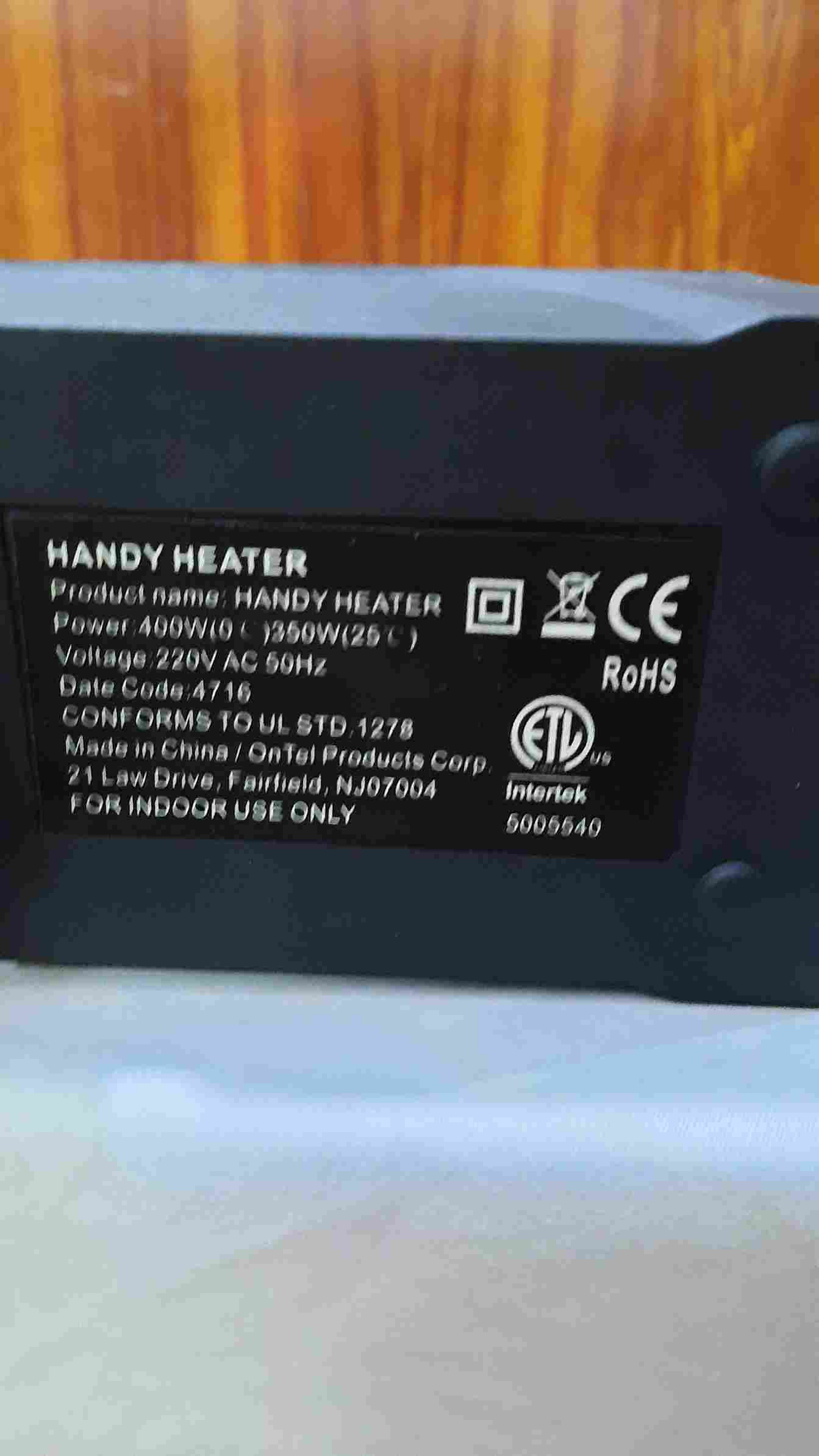 Handy Heater Blower