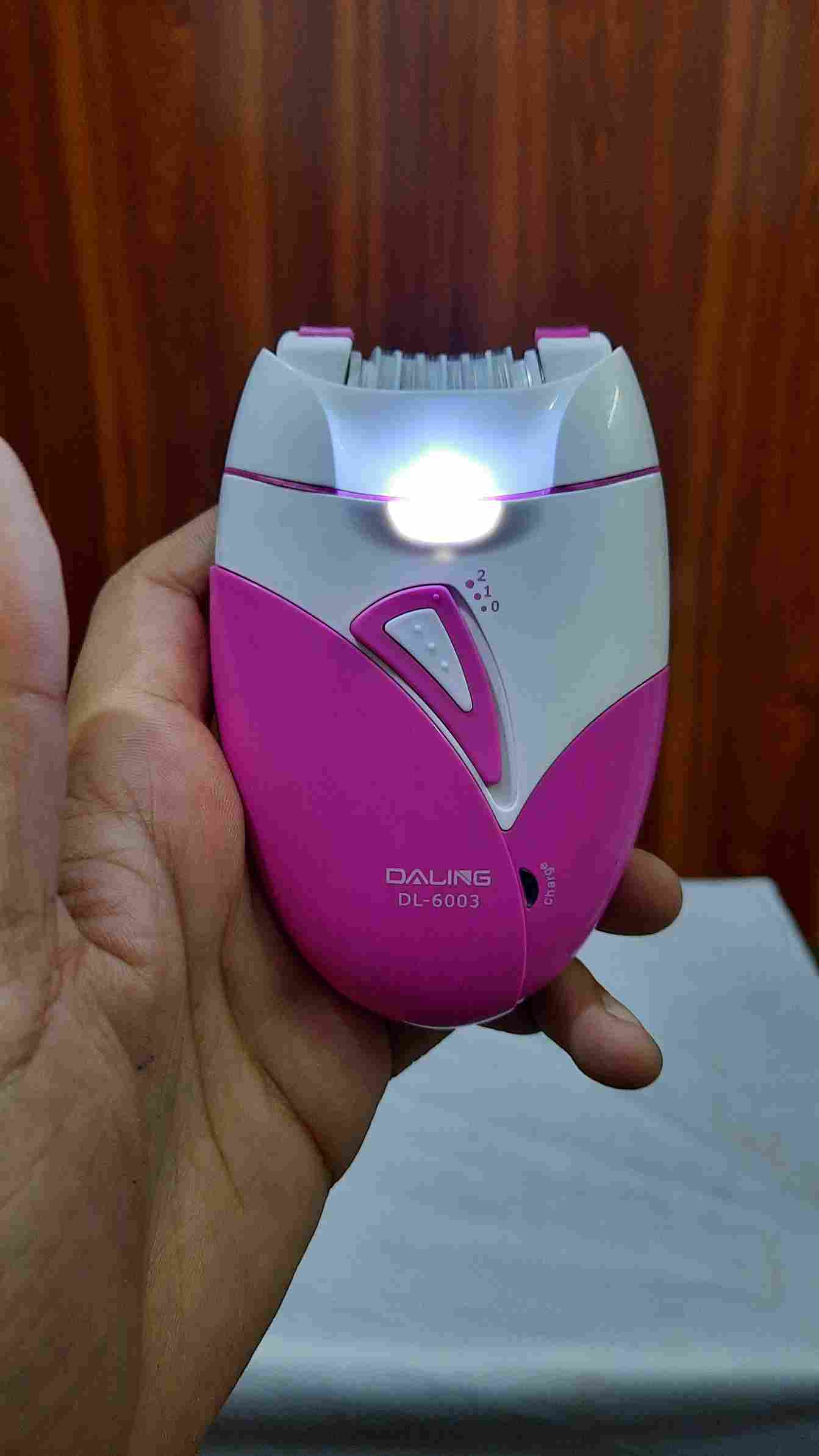 Rechargeable 2 speed Lady Hair Remover