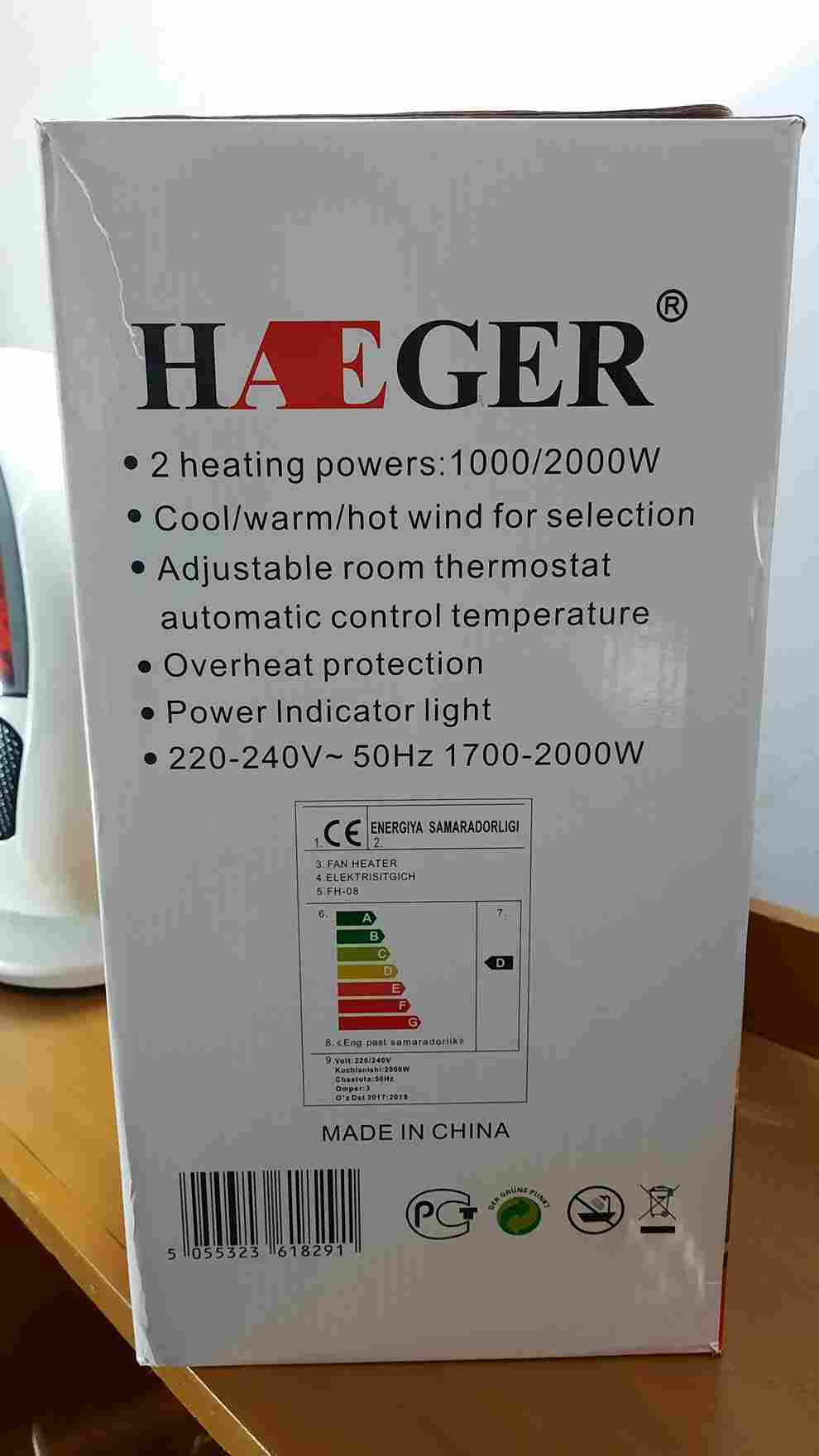 German Haeger Heat Blower