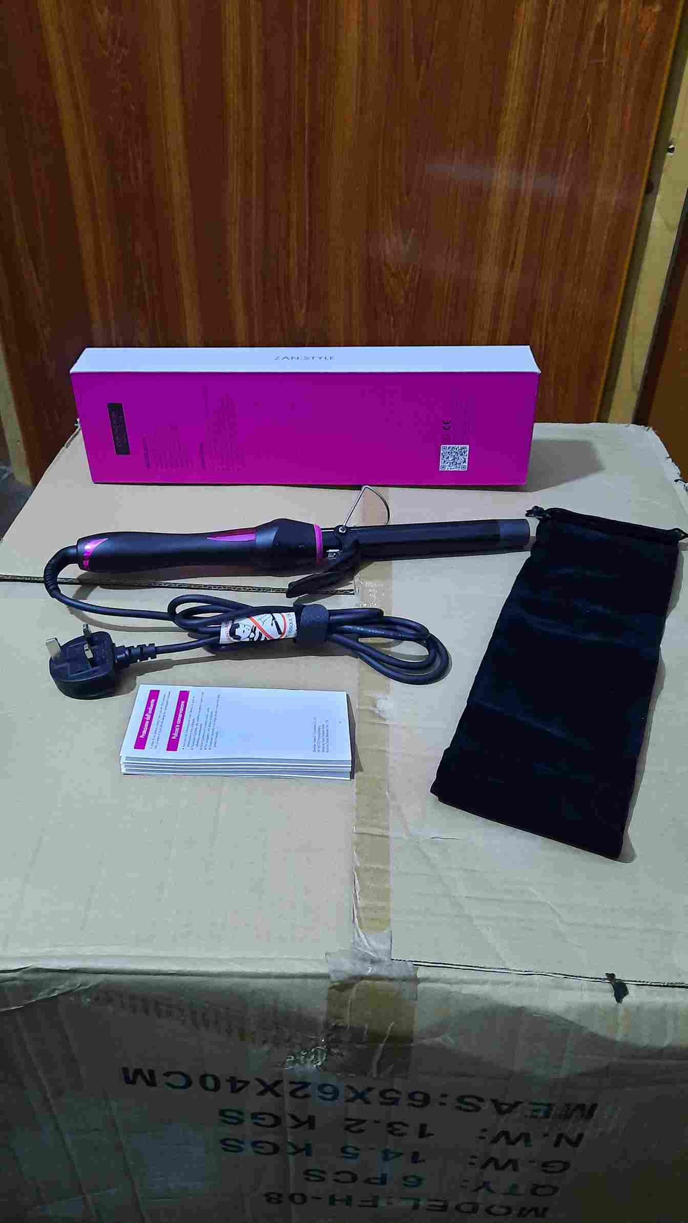 Zan Style LCD Dislplay Hair Curling Iron