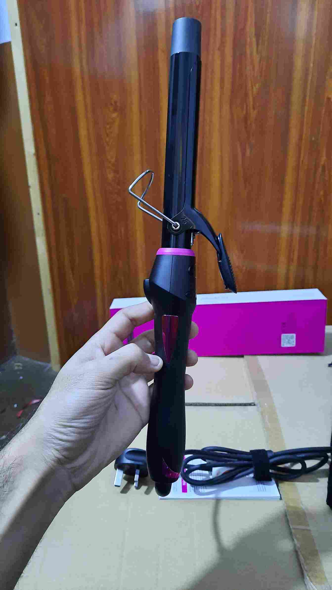 Zan Style LCD Dislplay Hair Curling Iron