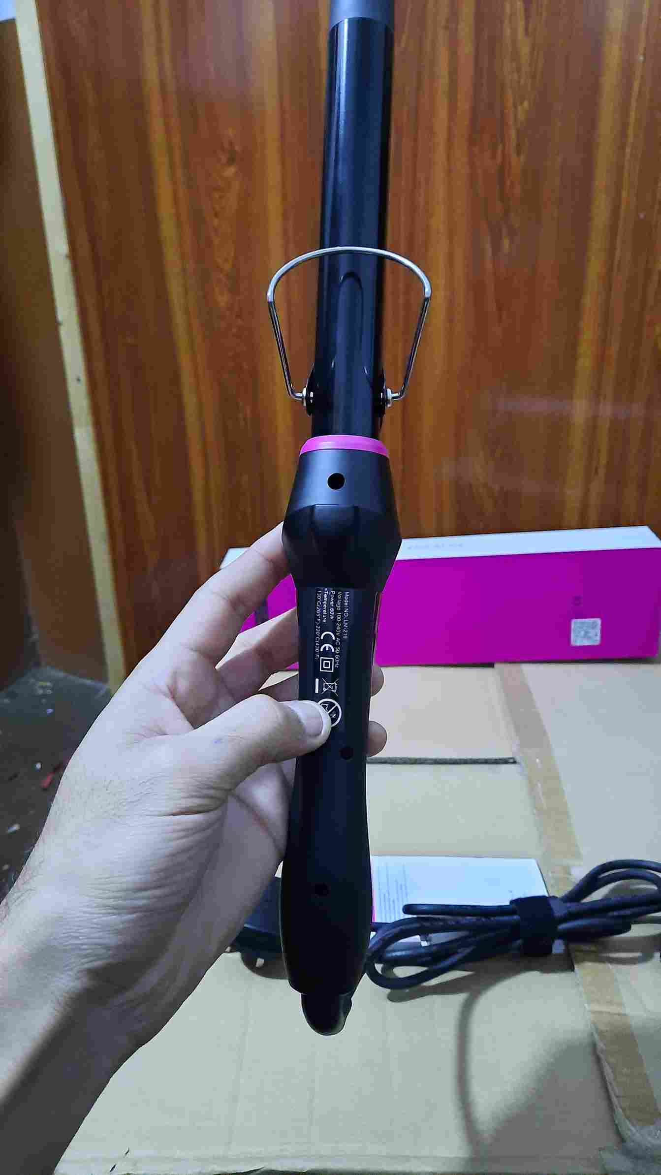 Zan Style LCD Dislplay Hair Curling Iron