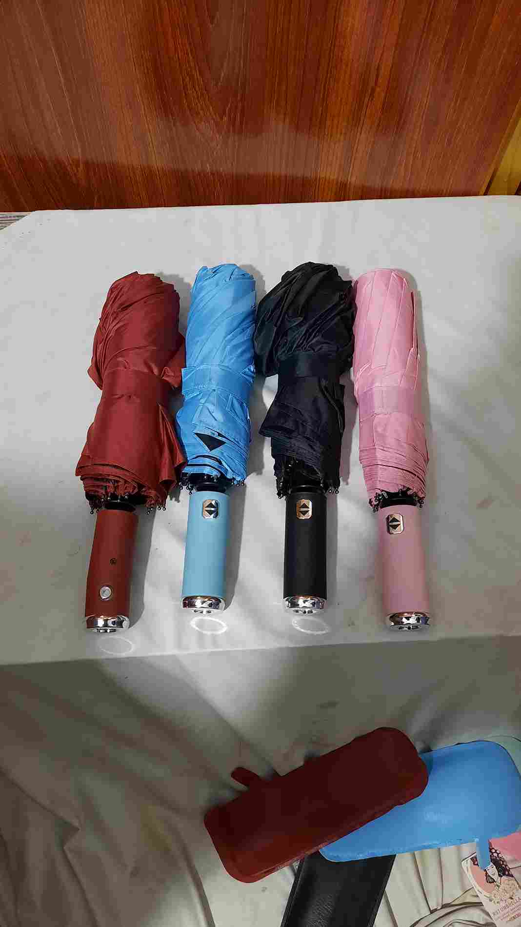 Lot Imported  Umbrella With LED Torch