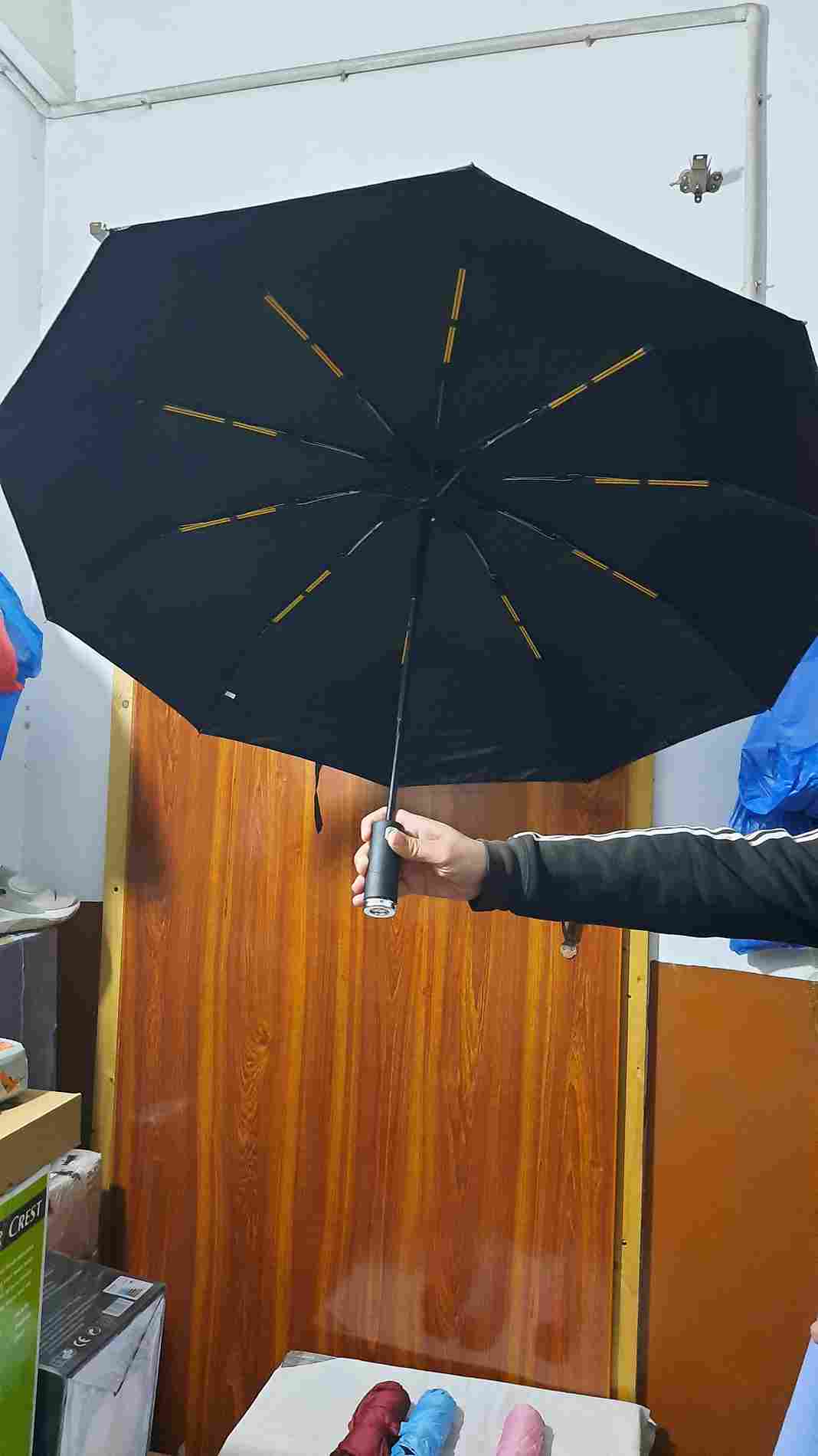 Lot Imported  Umbrella With LED Torch