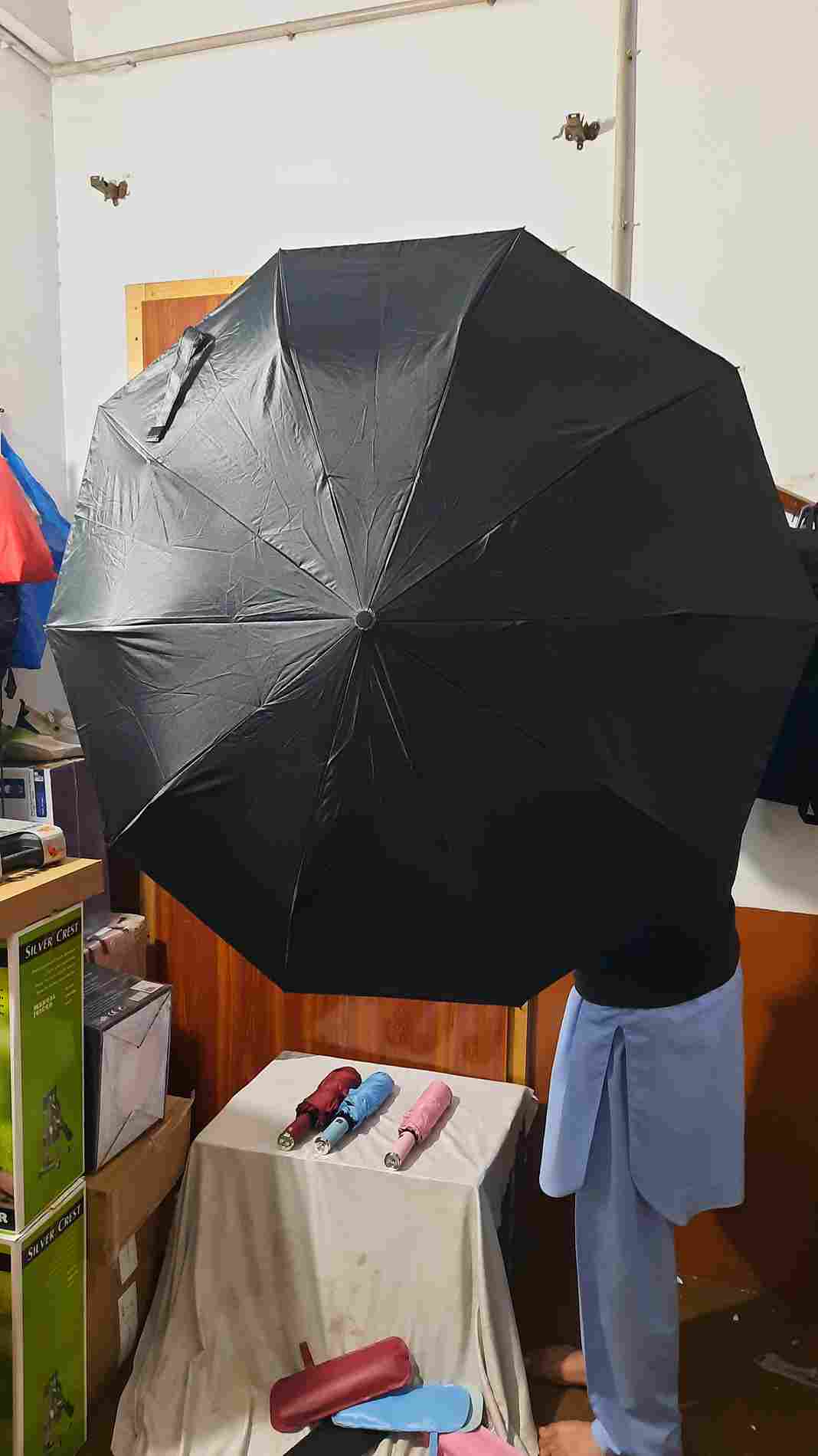 Lot Imported  Umbrella With LED Torch