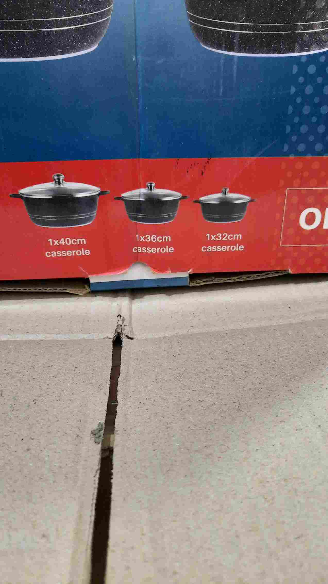 Germany Lot Imported  Granite 6 Pieces Jumbo Cookware Set