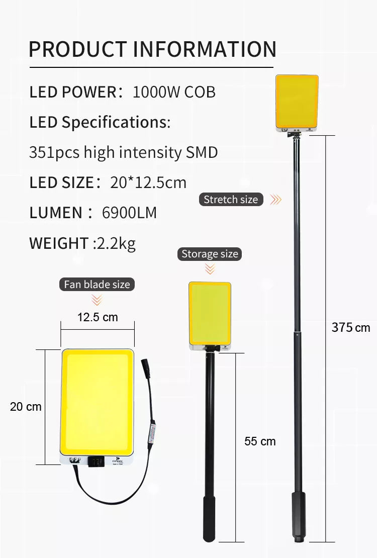 Conpex Telescopic Camping LED Light