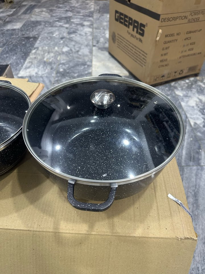 Lot Imported 12 Pieces Ceramic Coated Cookware Set