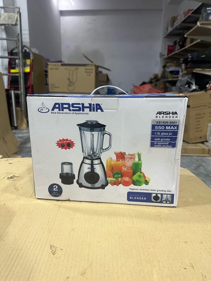 Arshia 2 in 1 Blender and Grinder