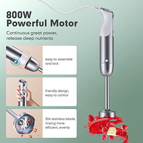 Slaouwo 6 in 1 hand blender Blender Set