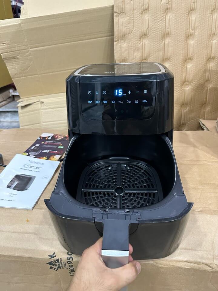 Lot Imported Original Belgium Turbotronic 5L Digital Air Fryer