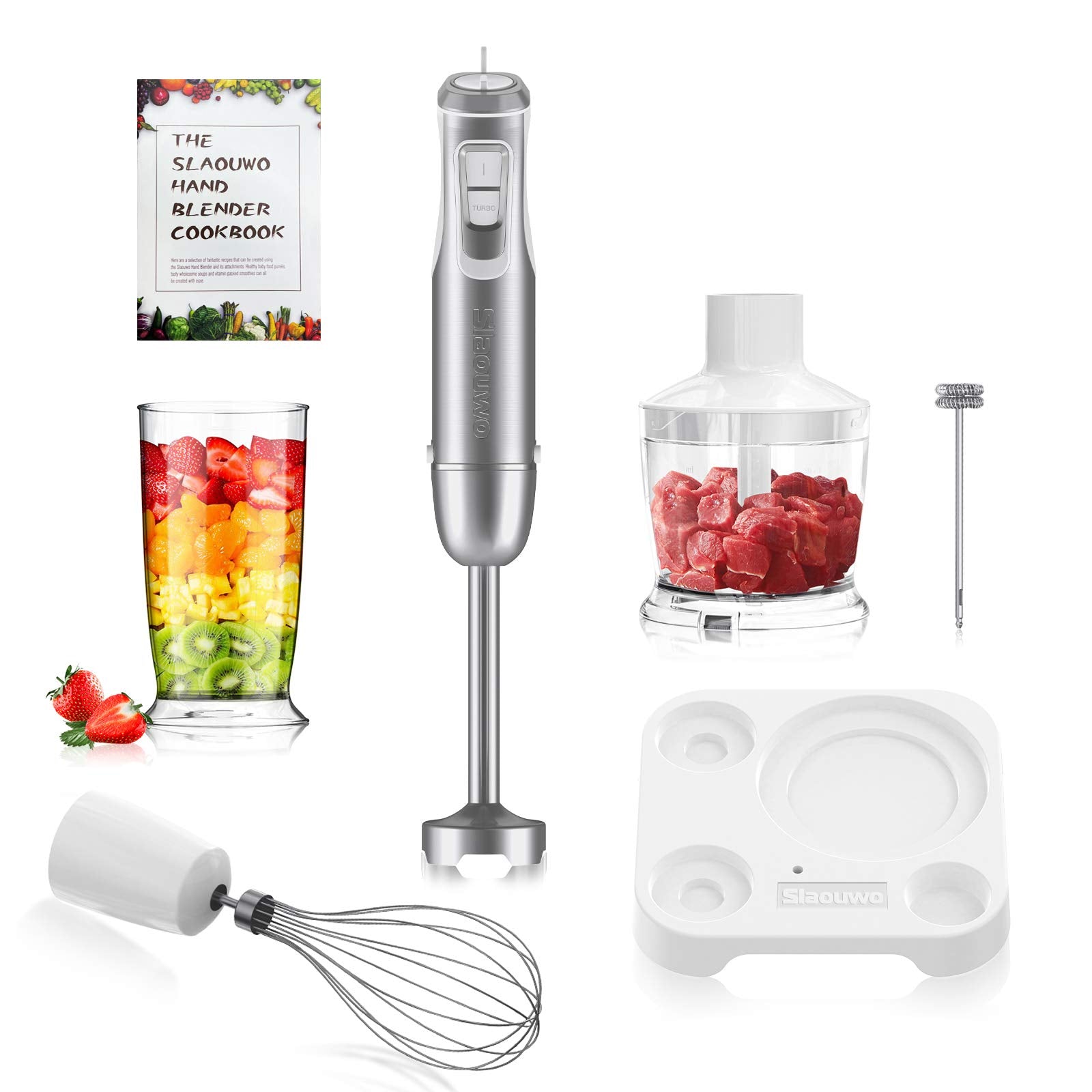 Slaouwo 6 in 1 hand blender Blender Set