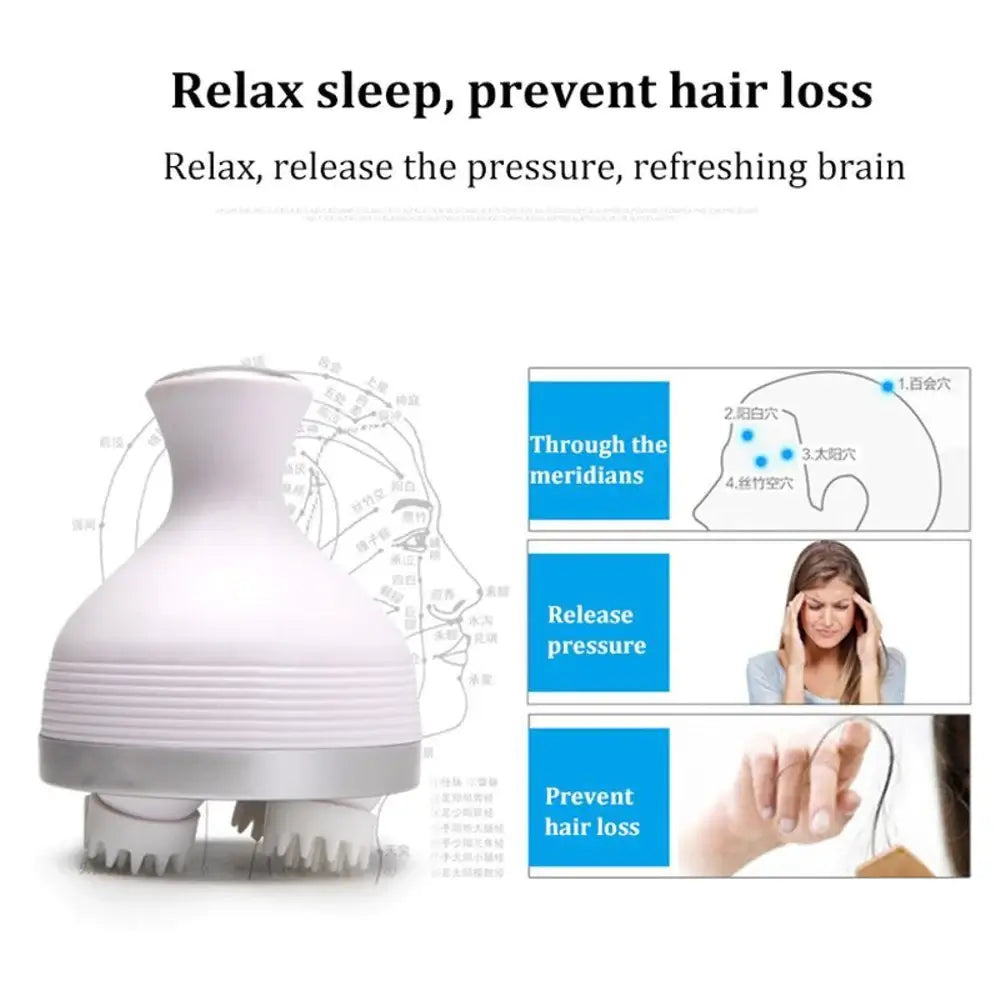 RECHARGEABLE SCALP MASSAGER