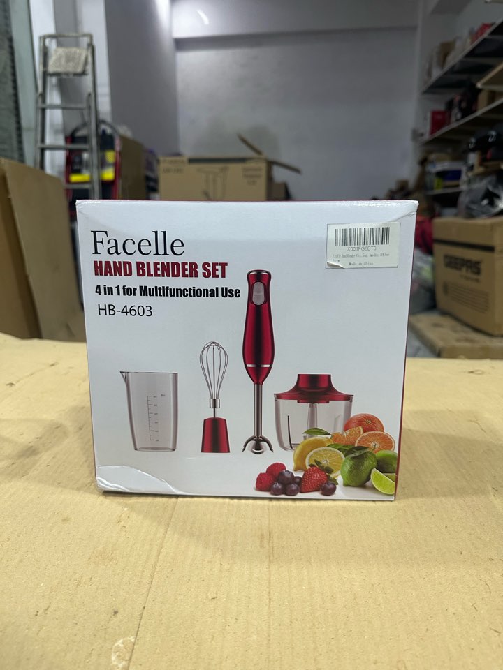 Uk Facelle 5 in 1 Hand Blender Set