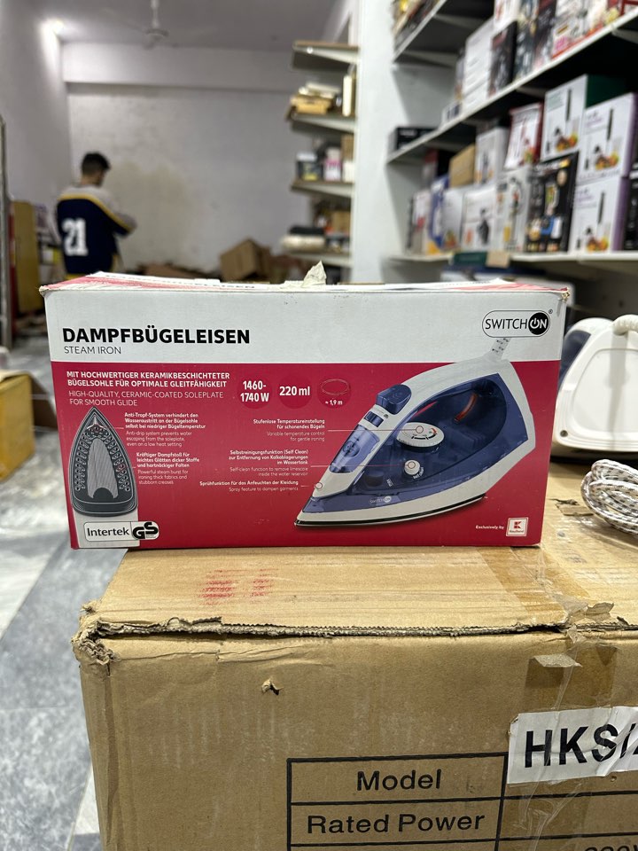 Germany DAMPFBUGELEISEN Original Steam Iron