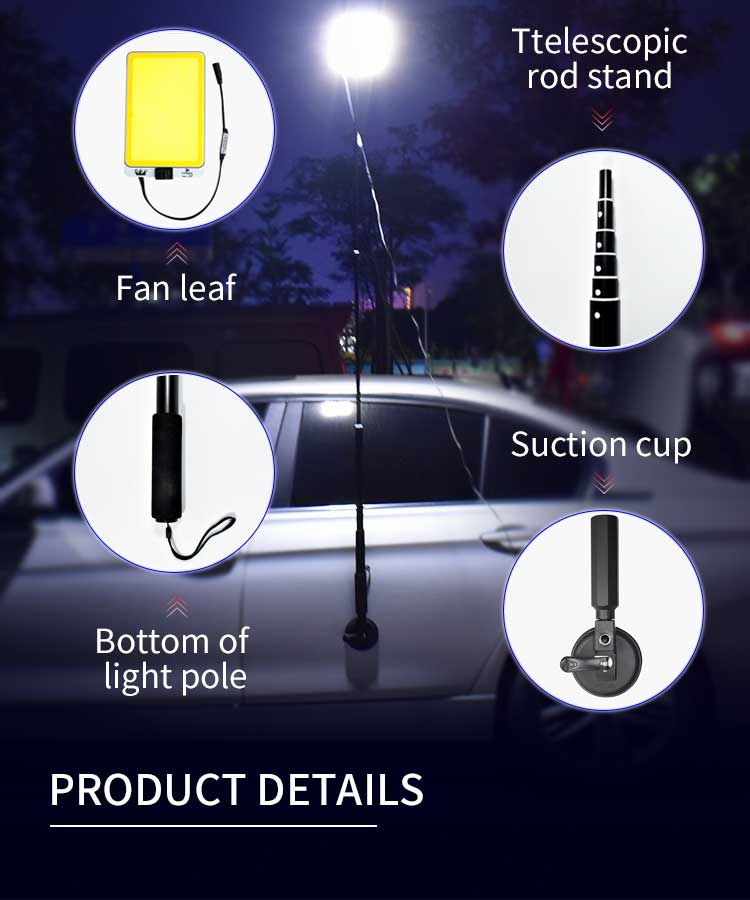 Conpex Telescopic Camping LED Light