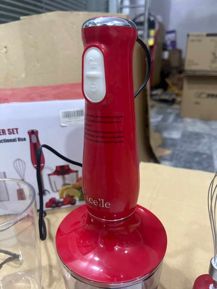 Uk Facelle 5 in 1 Hand Blender Set