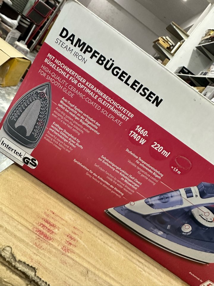 Germany DAMPFBUGELEISEN Original Steam Iron