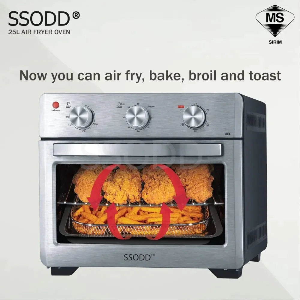 Uk 25 L Multifunction Oven/Air Fryer