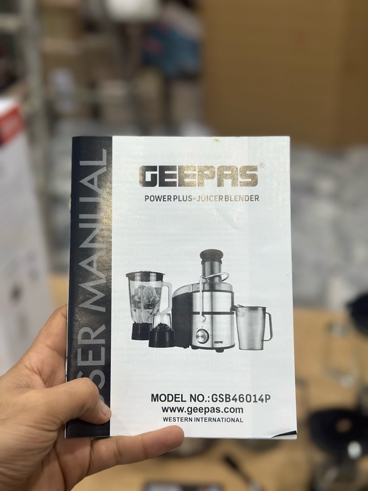 GEEPAS 4 in 1 Food Factory