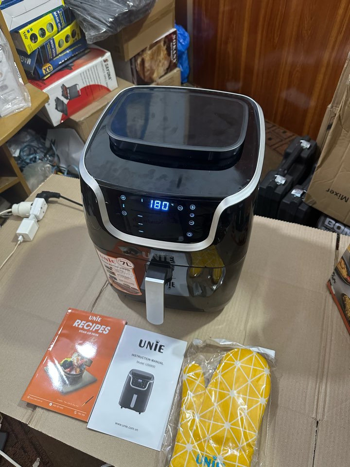 Lot Imported Unie 7L Steam Air Fryer