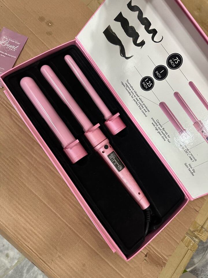 Leyal 3 in 1 Curling Iron Set