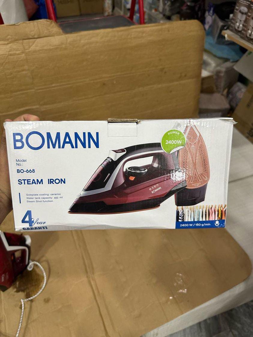 BOMANN STEAM IRON 2400WATT