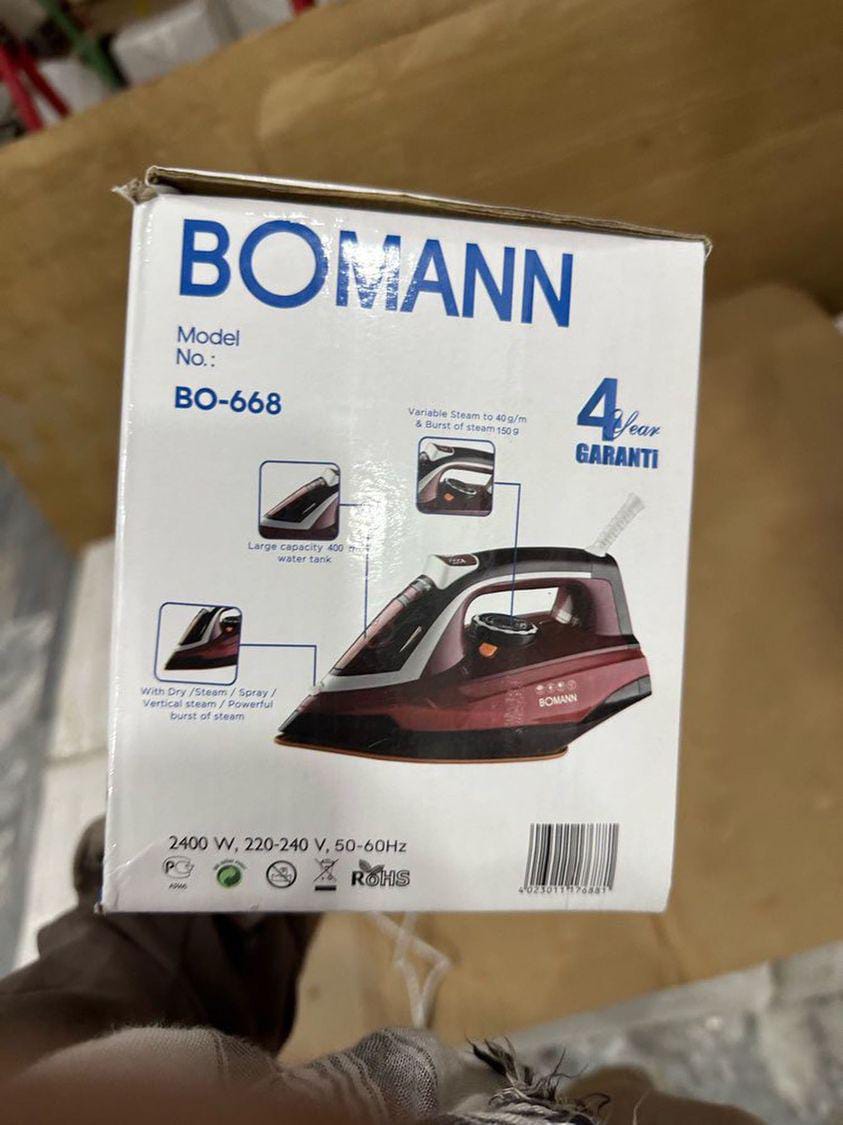 BOMANN STEAM IRON 2400WATT