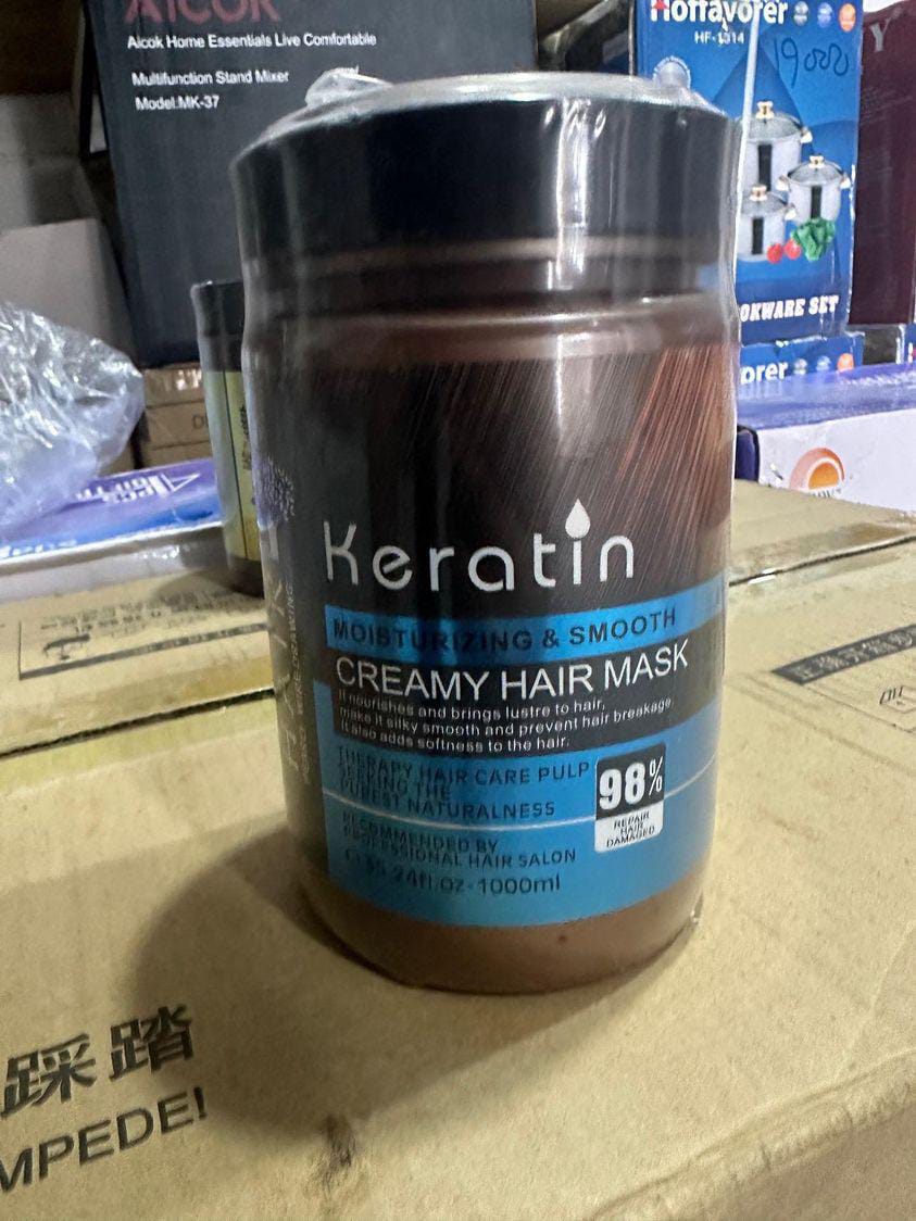 CREAMY HAIR MASK 1000ML WITH DIFFERENT VARIATION