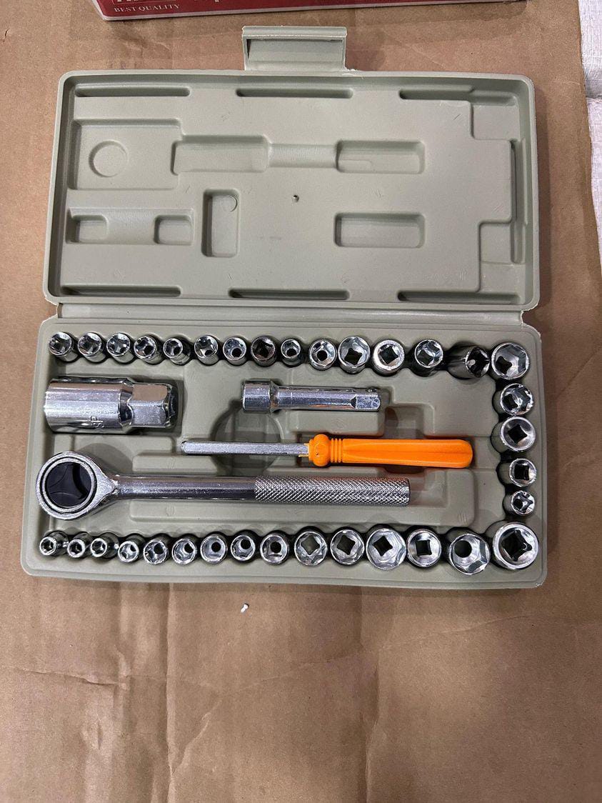 Taiwan Lot Imported Tool Kits (61pcs 46pcs 40pcs)