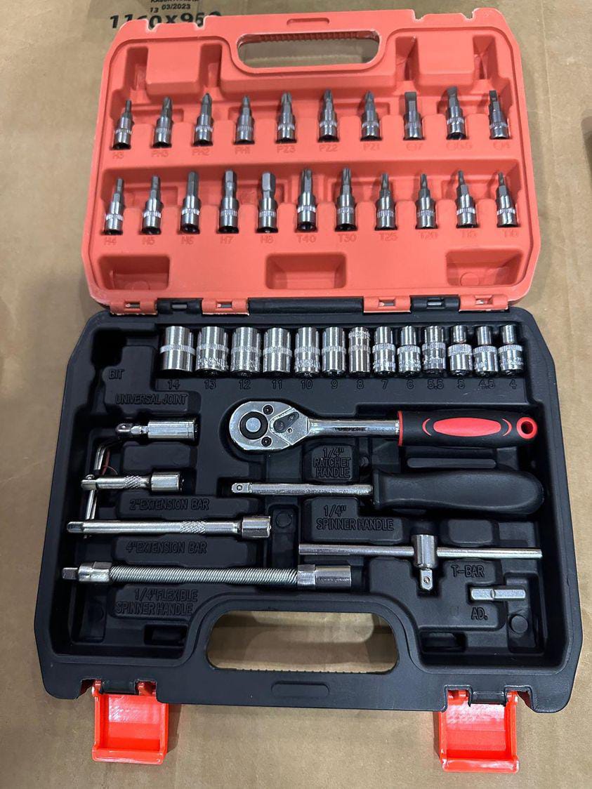 Taiwan Lot Imported Tool Kits (61pcs 46pcs 40pcs)