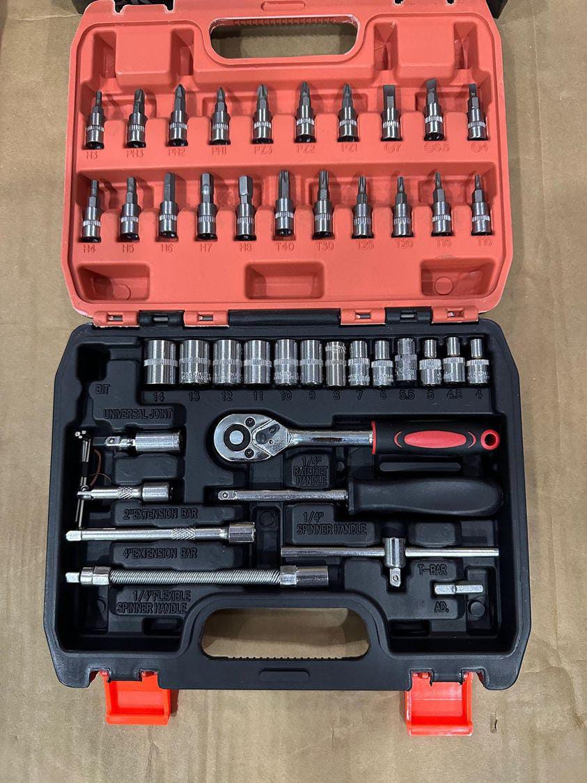 Taiwan Lot Imported Tool Kits (61pcs 46pcs 40pcs)